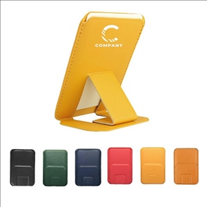 2-in-1 Magnetic Card Holder Phone Stand